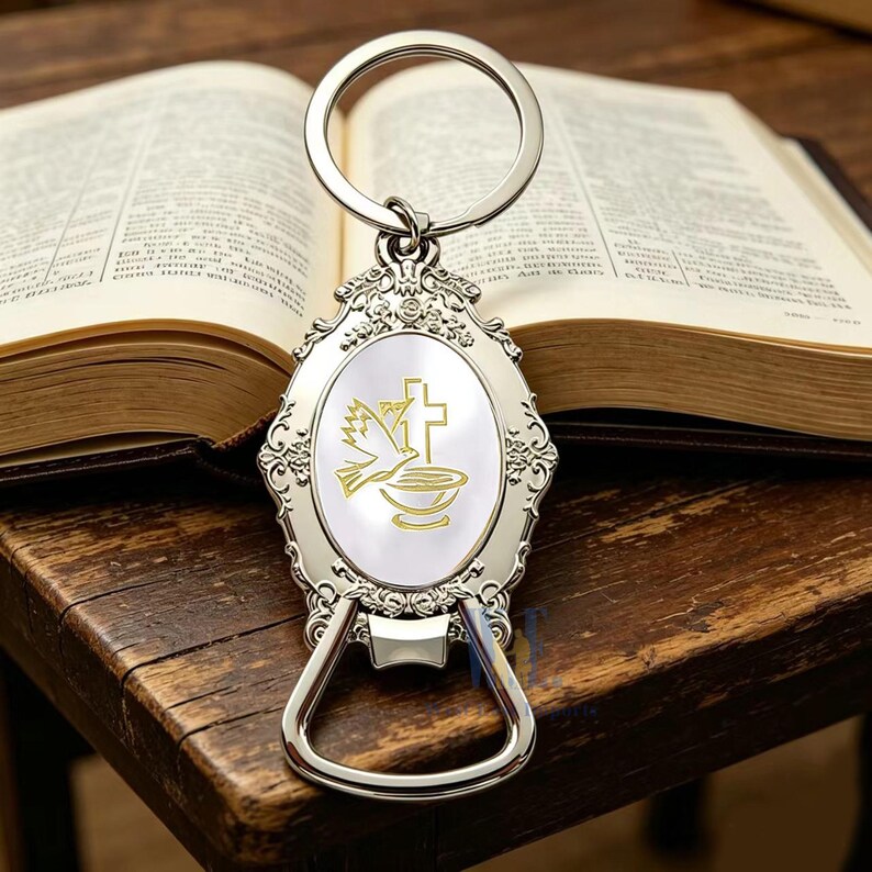 12 PCS Baptism Favors Personalized Keychain Recuerdos Para Bautizo ...