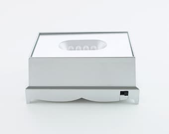 Rectangular 4 LED Crystal Light Base Display Stand Multi-Color Light for Crystal Plaque LB015
