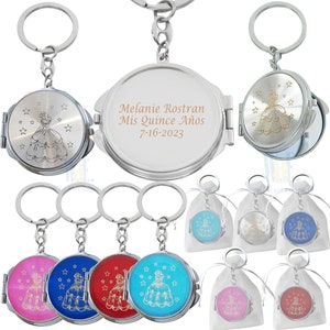12 Pcs Personalized Mis Quince Party Favors Sweet 16 Girl Quinceanera 18 Birthday Souvenir