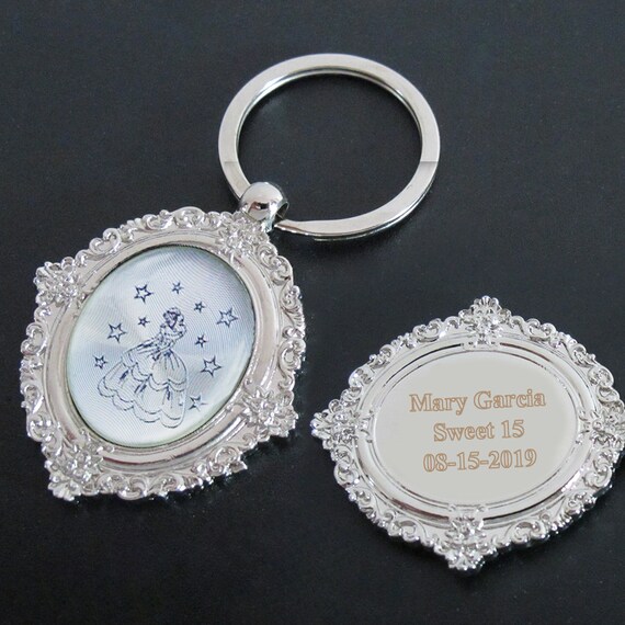 personalized keychain party favors
