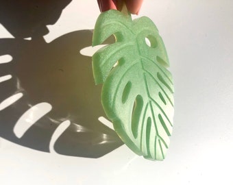 Tropical soap dish or coaster Monstera  for Tropical Jungles leaf Decor for your sink or table Paradise