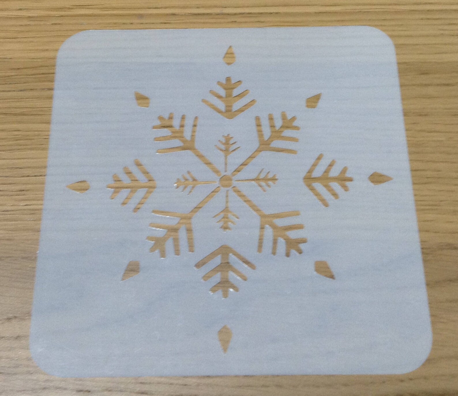 Snowflake Stencil Mylar - Etsy