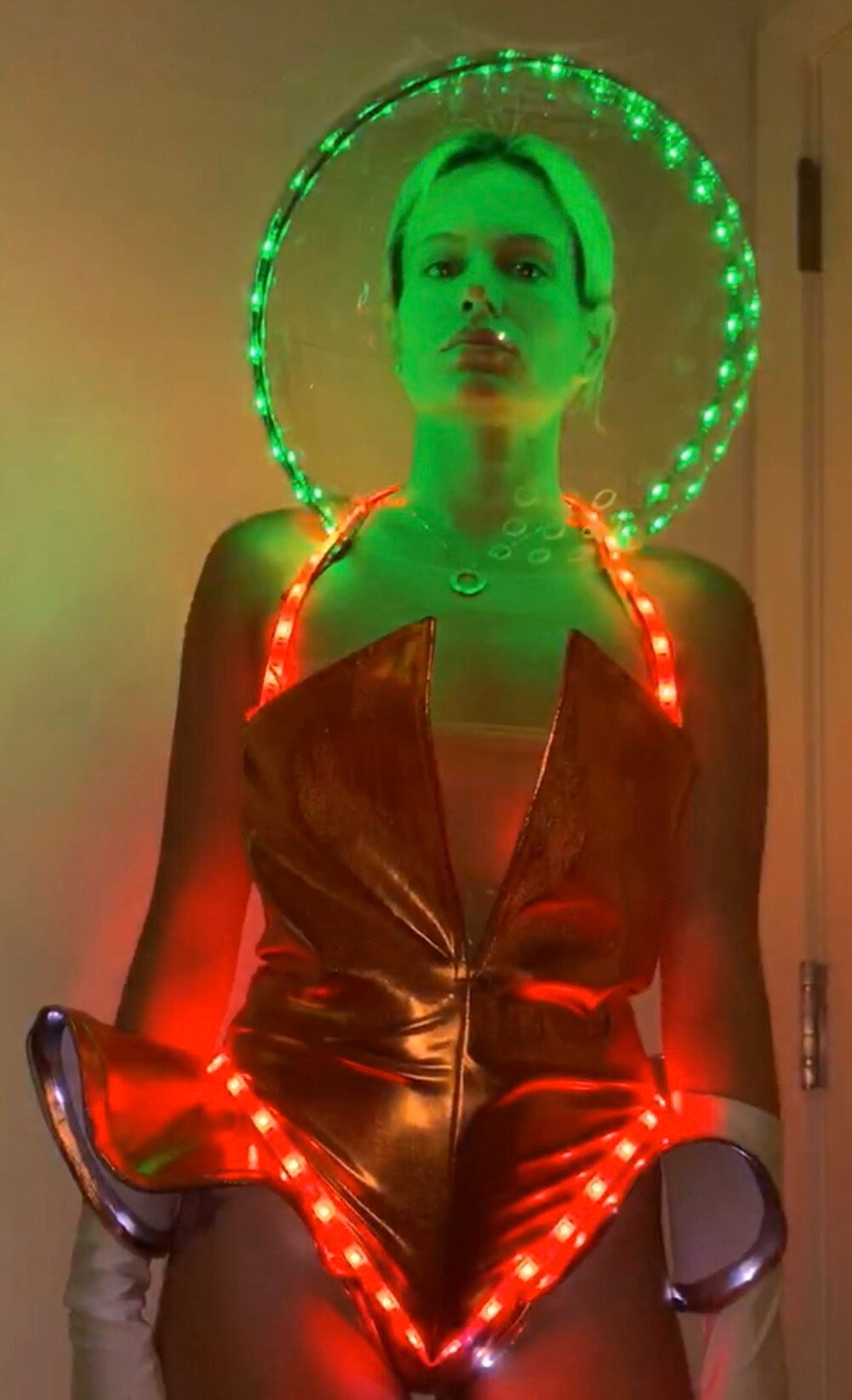 Led Space Helmet Etsy