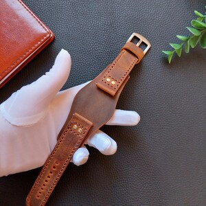 Wrist Strap Leather for Watches 18mm-24mm (K031)