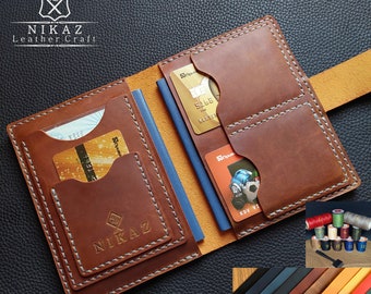 Leather Passport Wallet, Passport Cover, Passport Holder, Passport Case, travel wallet, document wallet (Р033)