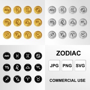 Sterrenbeeld SVG, PNG, JPG dierenriemding, astrologische tekens, sterrenbeeld, sterrenbeeldtekens, horoscoop