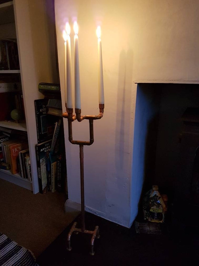 Floor Standing Candle Holder Etsy