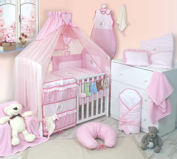 cot bed pink