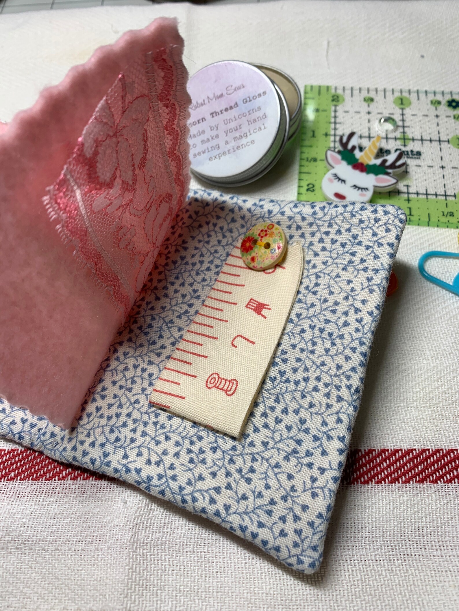 Handmade Needle Book Etsy