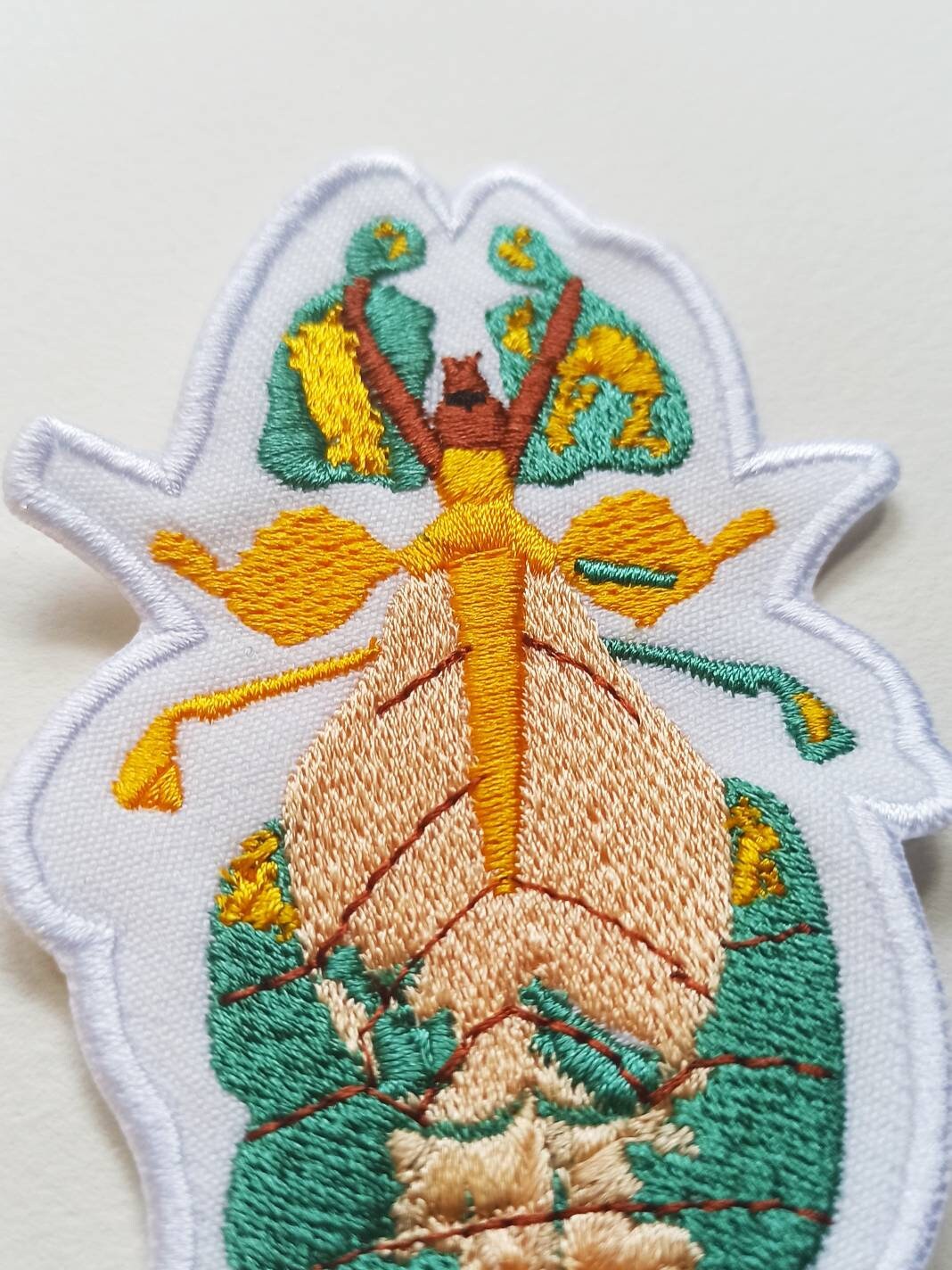 Bug patch sew on Embroidered Insect Patches Appliqués Badge Etsy