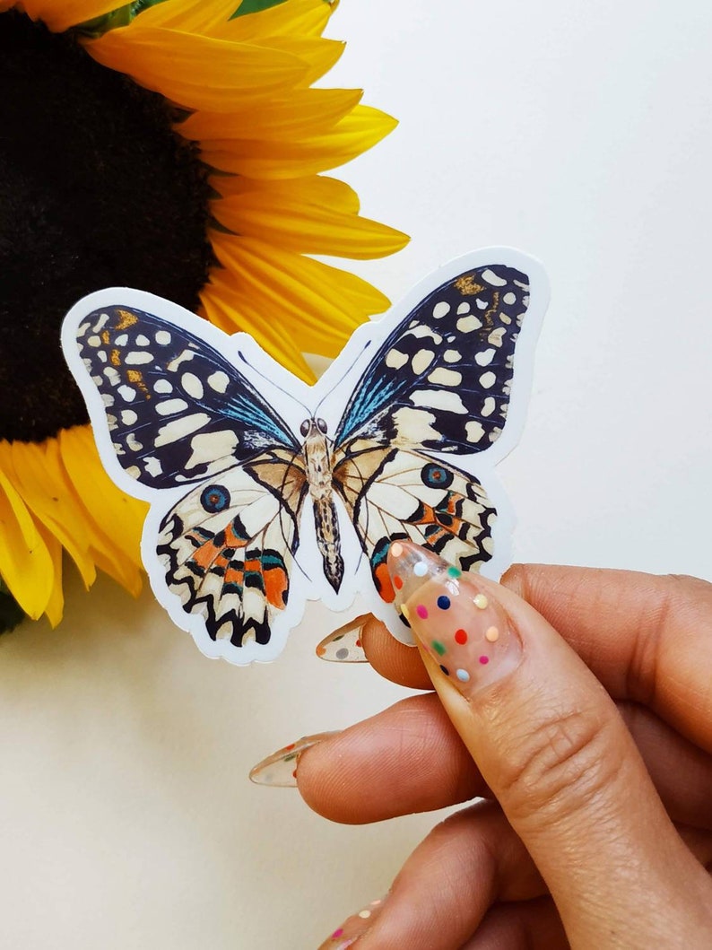 Insect vinyl stickers bugs stickers pack butterfly waterproof nature stickers beetles decals iPad stickers