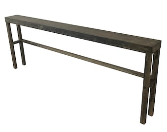 Console Table / Sofa Table / Hardwood Console Table / Long Sofa Table / Narrow Console Table / Skinny Sofa Table / Custom Console Table