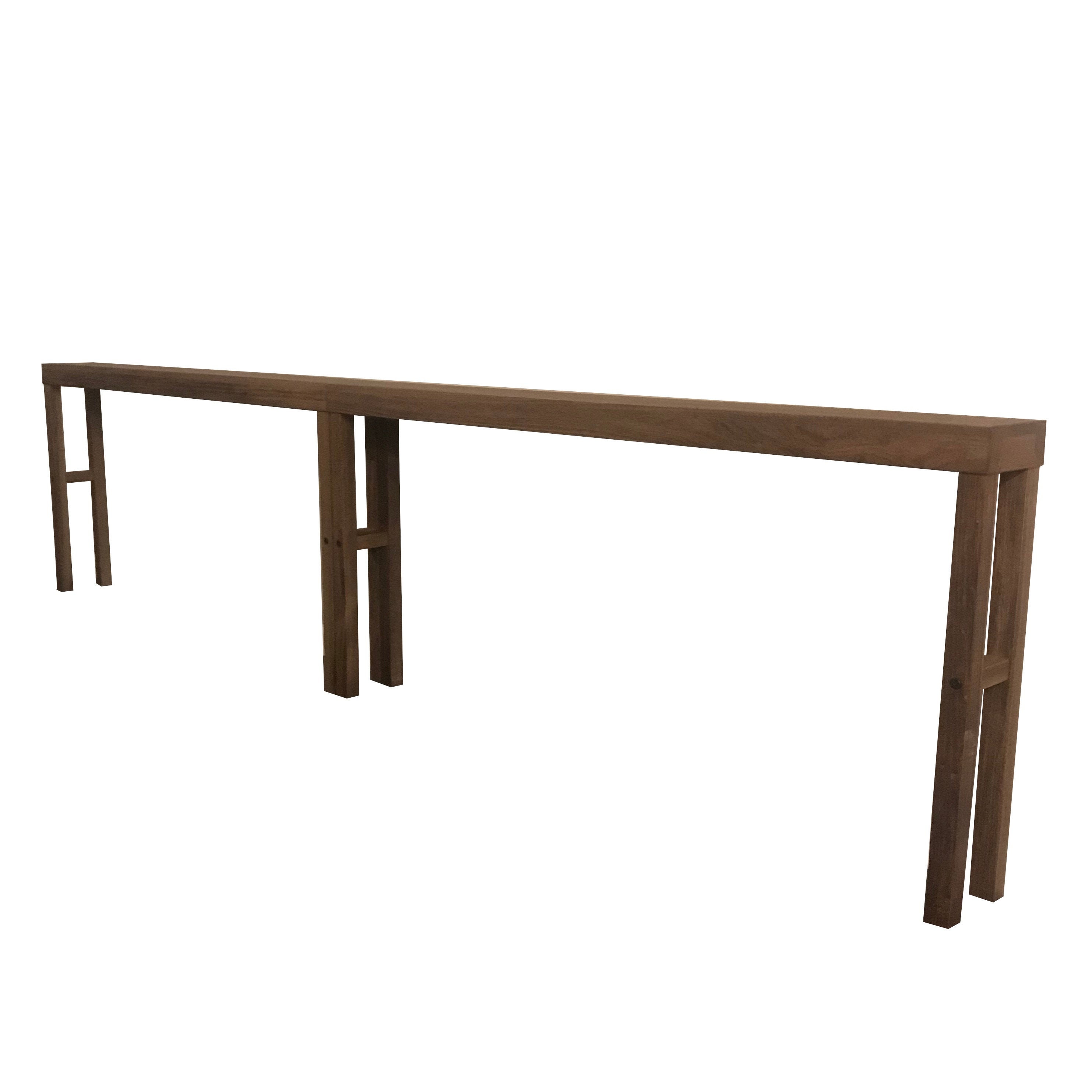 Extra long 2024 sofa table
