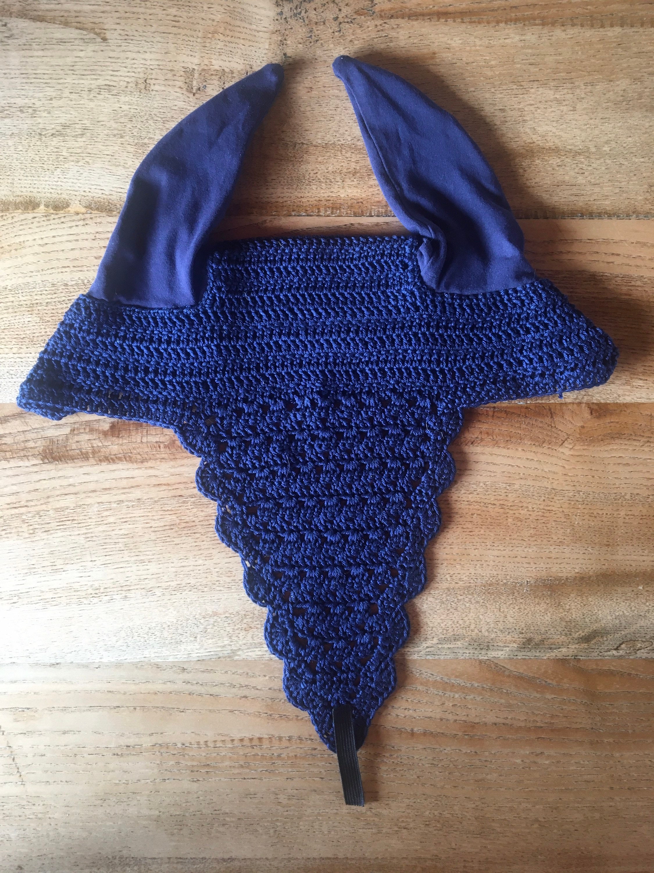 Bonnet Long Bleu Marine Cheval ou Cob