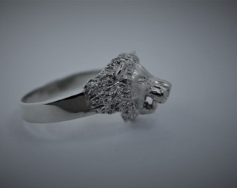 Lions Head Ring