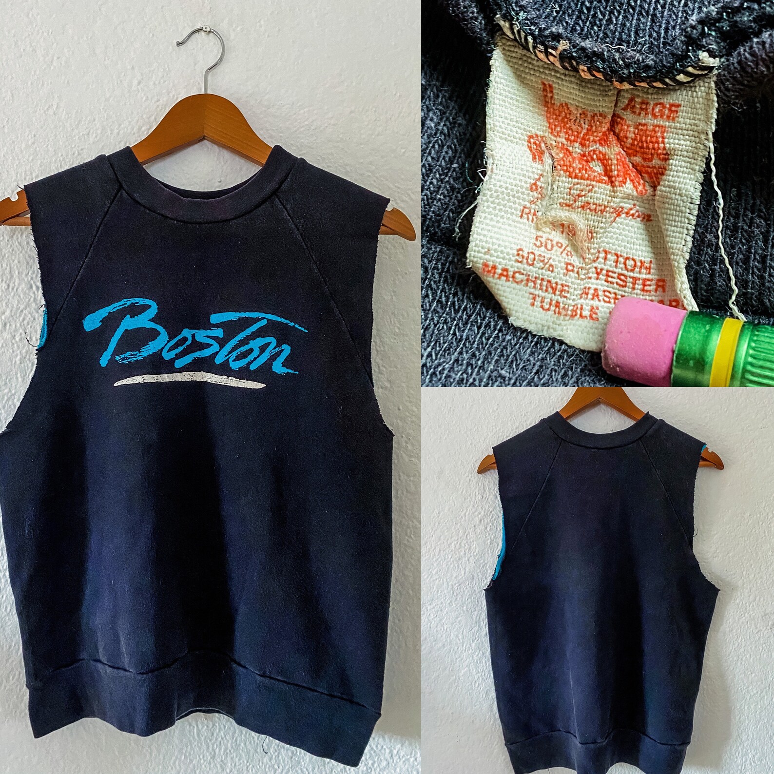 cut off sweatshirts 80s