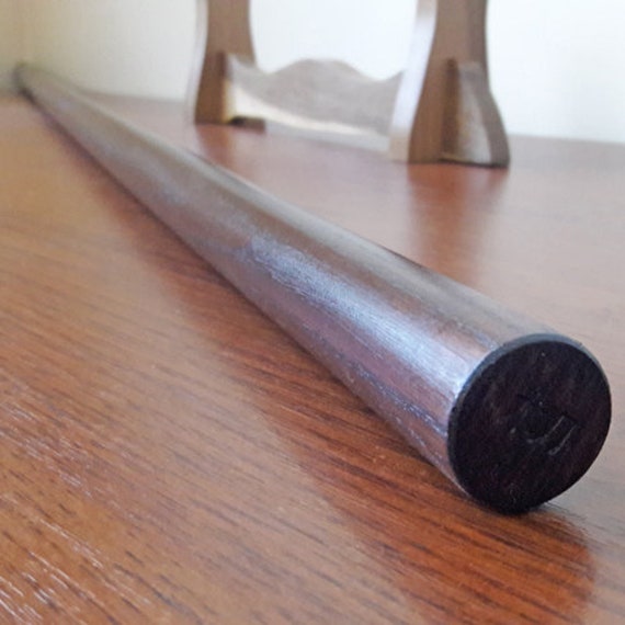 50.4/" Jo staff for jodo aikido kobudo hornbeam brown 128 cm