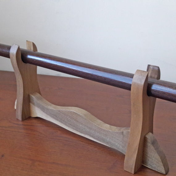 50.4/" Jo staff for jodo aikido kobudo hornbeam brown 128 cm