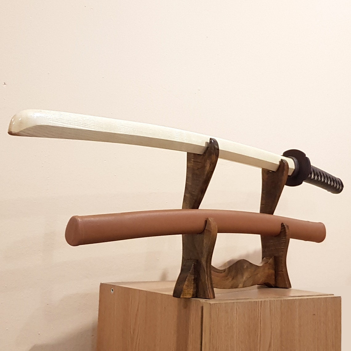 Fourreau Saya TEKKA BUDO Pour Bokken - Plastique Noir Pour Transport Et Protection Épée D'entraînement