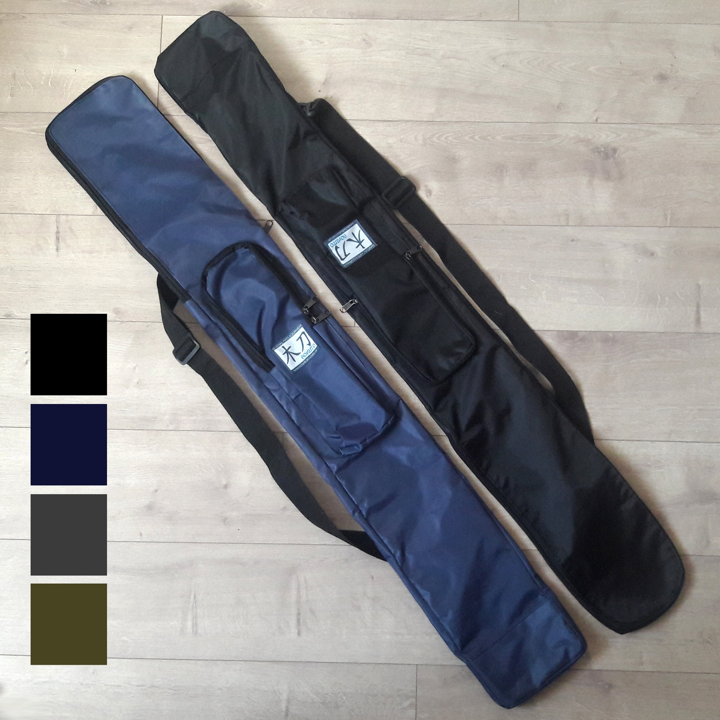 Carry case bag Bokuto Deluxe with a zip lock for bokken katana iaito sword 