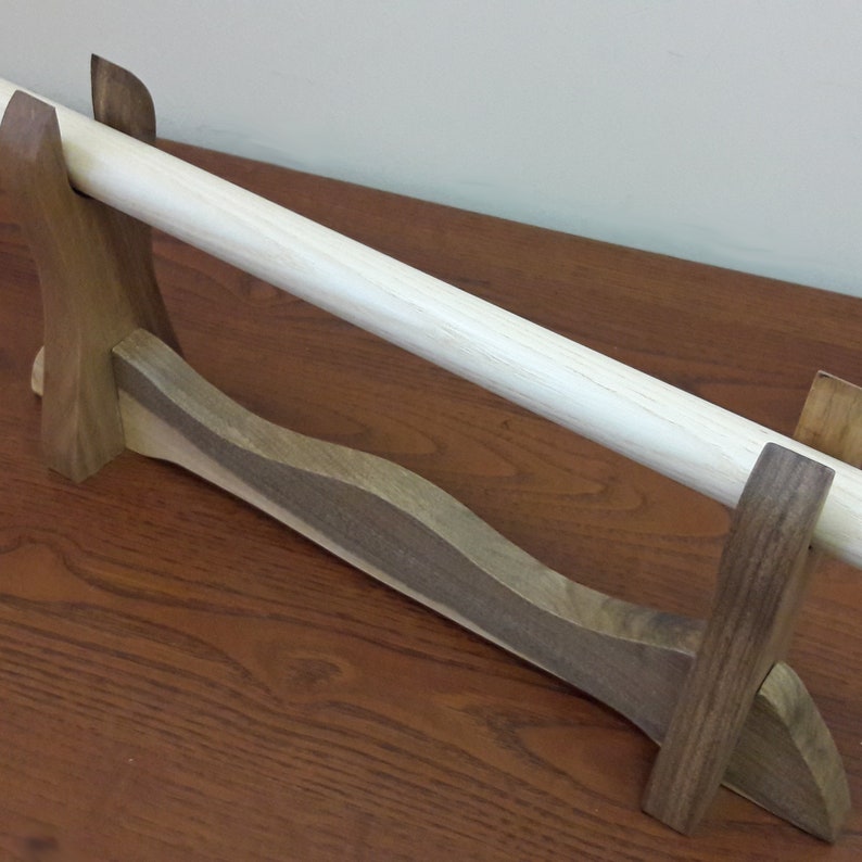 Wooden Jo staff for aikido jodo kobudo 140 cm 55.1 Etsy