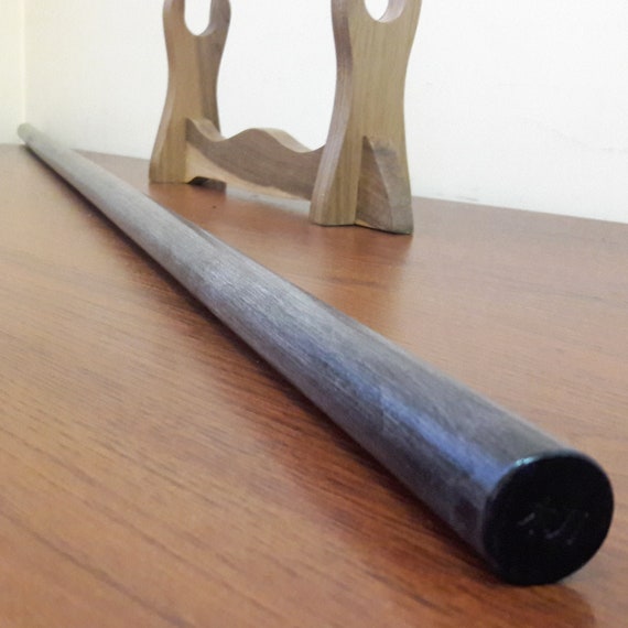50.4/" Jo staff for jodo aikido kobudo hornbeam brown 128 cm