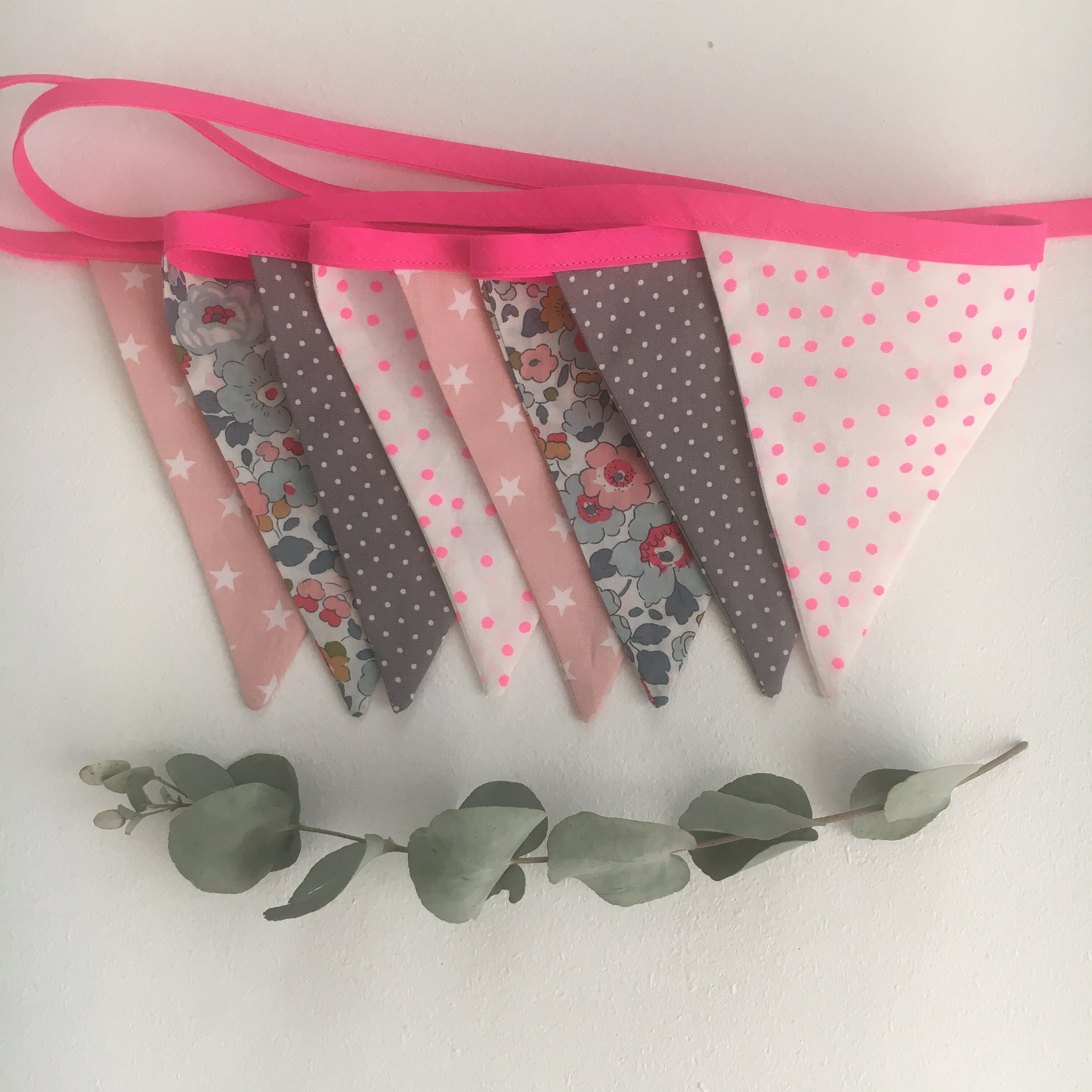 Guirlande de Fanions en Liberty