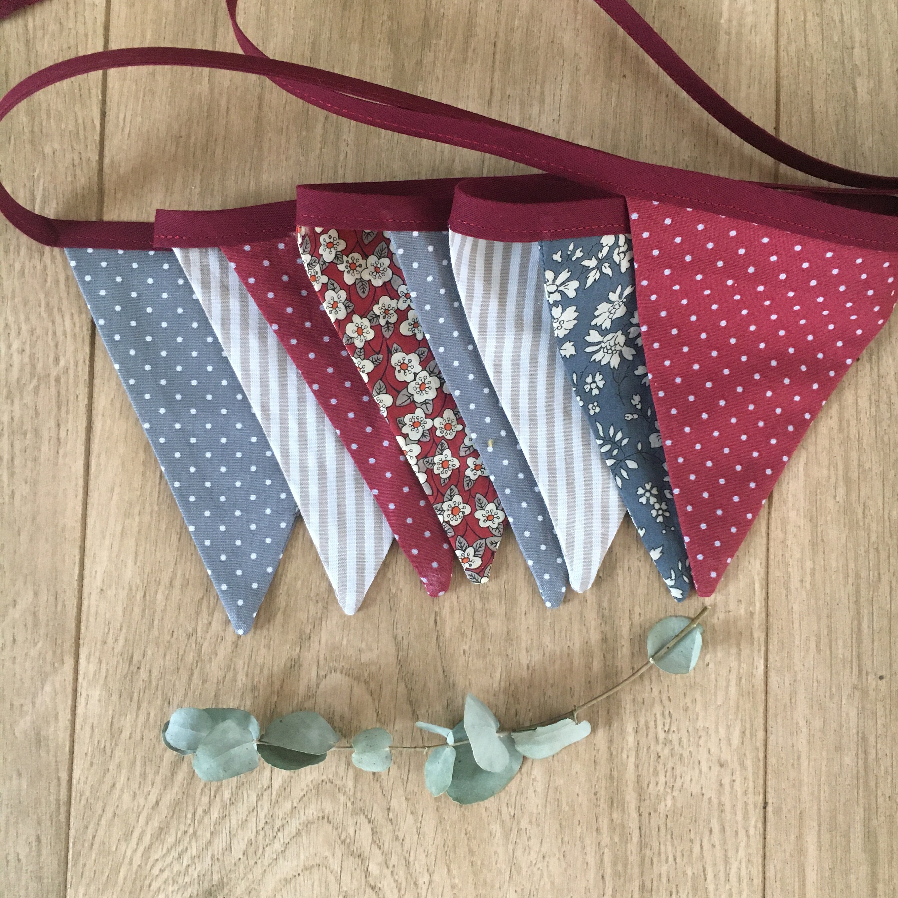 Guirlande de Fanions en Liberty