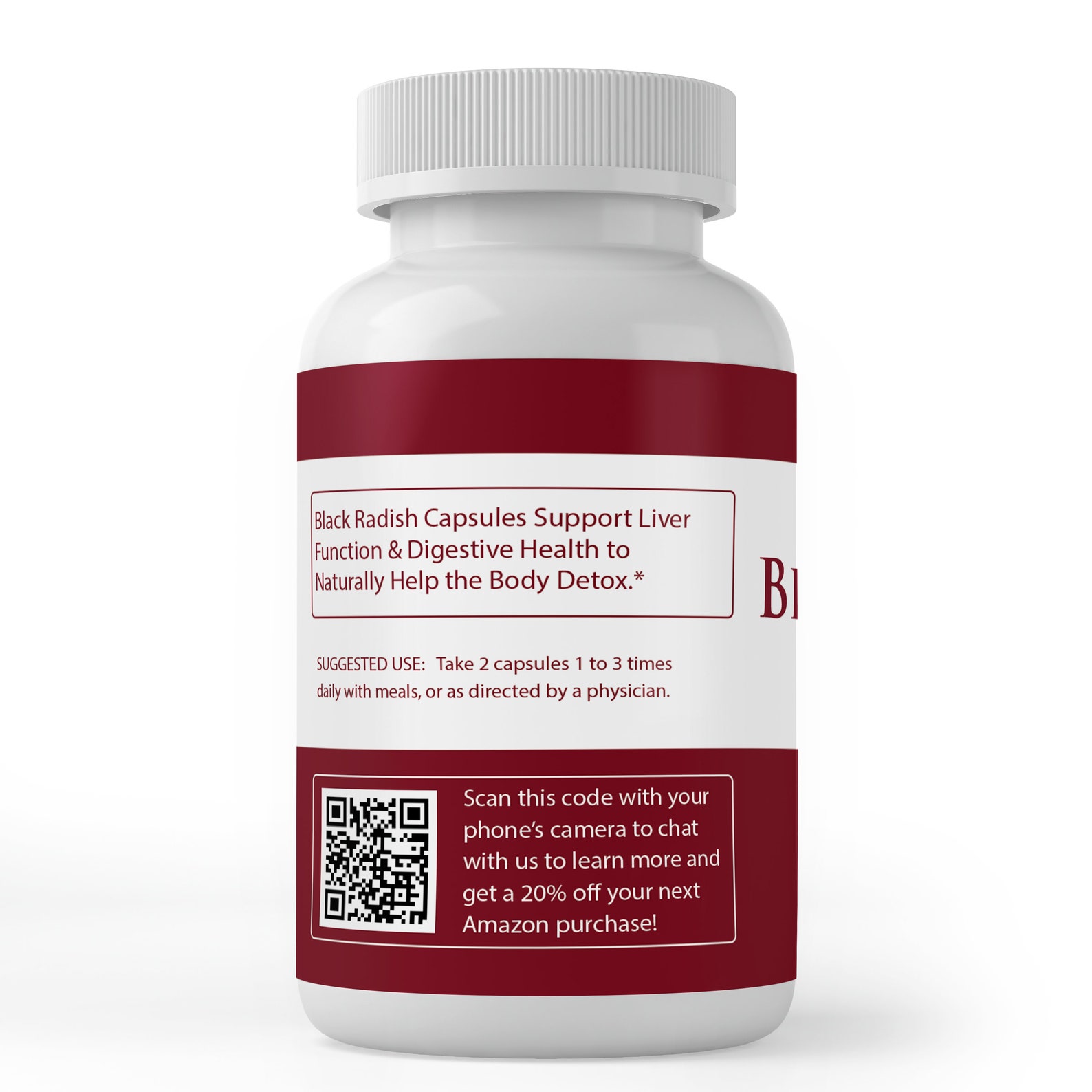 Black Radish Extract 100 Capsules 660mg/Serving Etsy