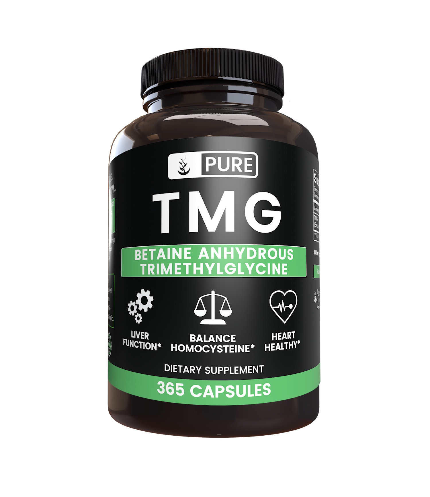 TMG Betaine Anhydrous 365 Capsules 960mg/Serving | Etsy