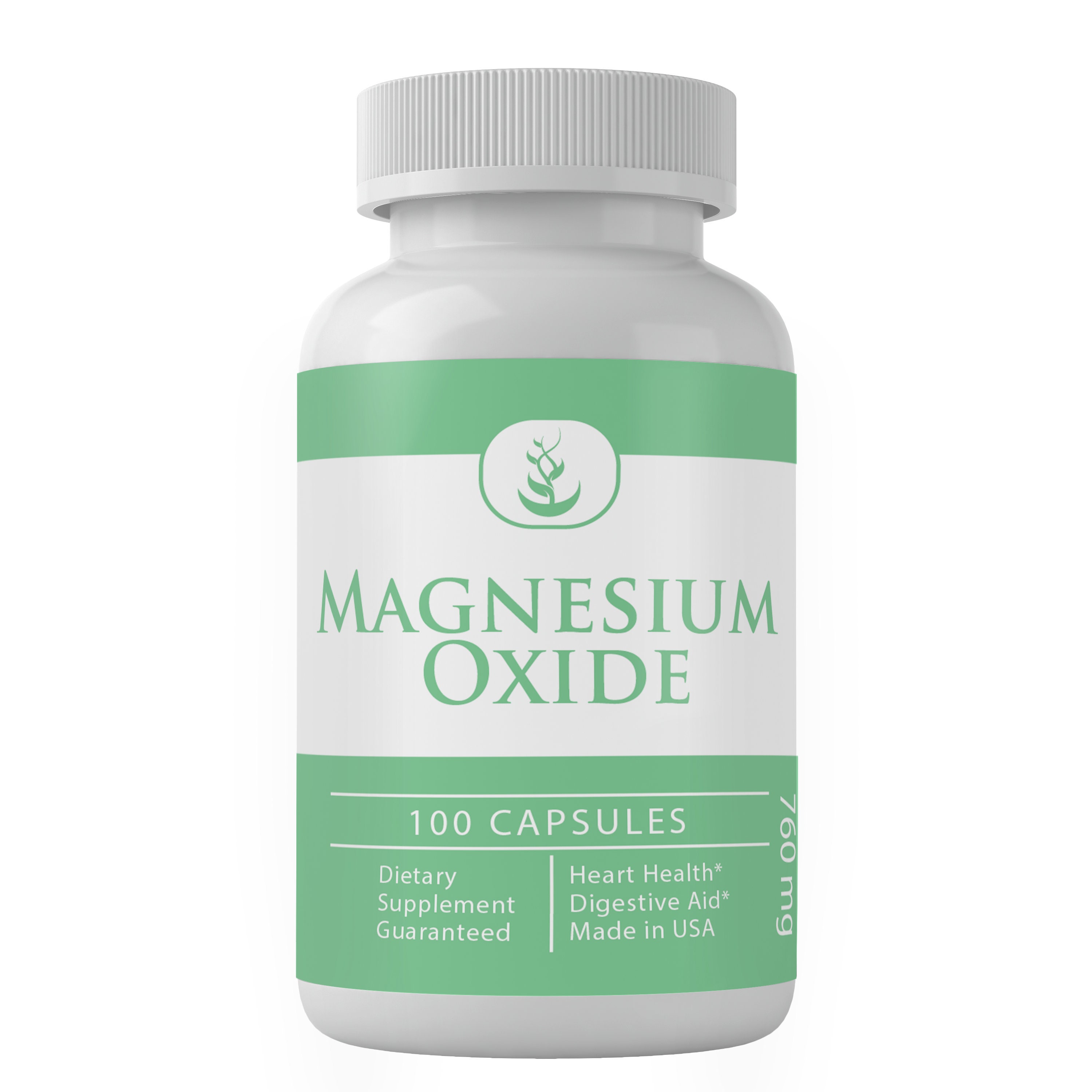 Magnesium Oxide Capsules 760 mg Per Serving Etsy