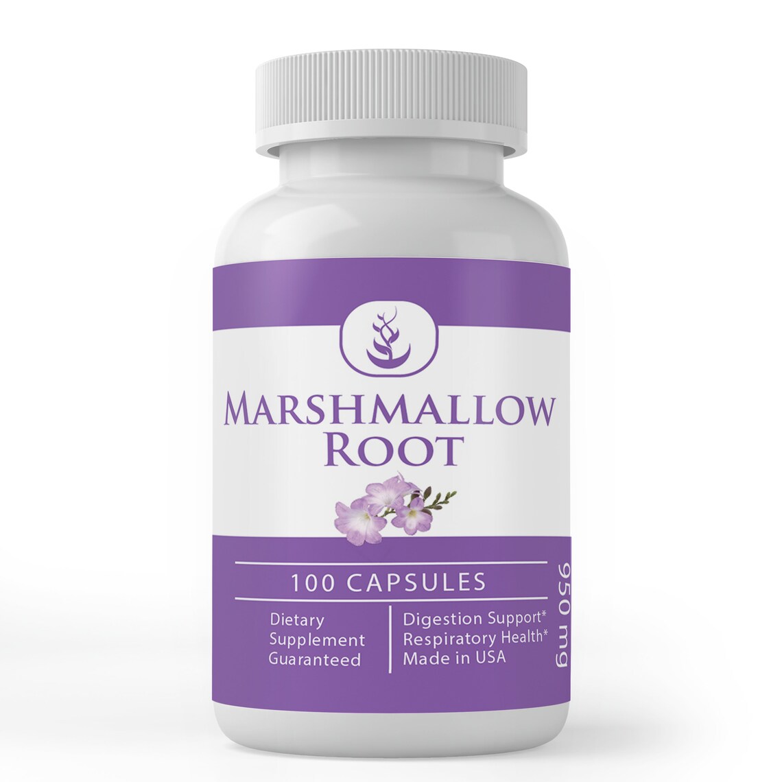 Marshmallow Root 51 Extract 100 Capsules 950mg/Serving Etsy