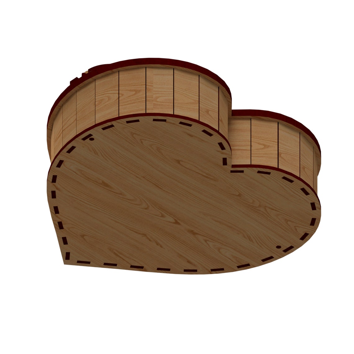 Heart Box Laser Cut Files Instant Download Etsy