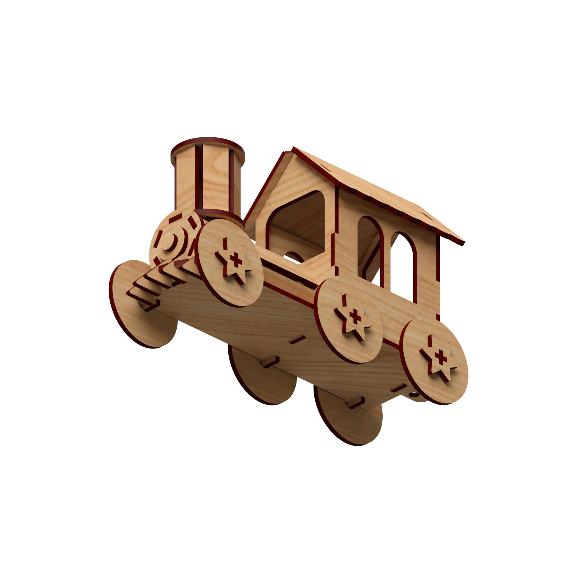 Train / Laser cut files / Instant Downloadable Etsy