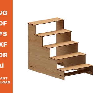 Stand Display / Laser Cut files  / Instant Download / Cnc Pattern / Cnc Project / Laser Vector/ Digital Download