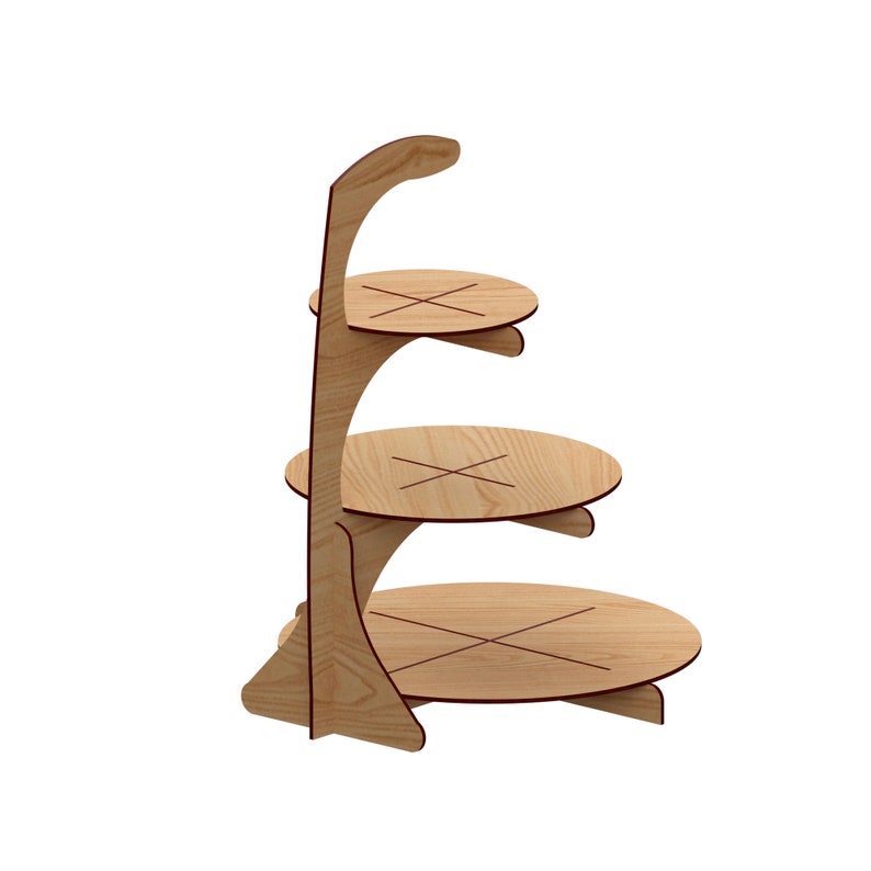 Cupcake Stand / Laser Cut Files / Instant Download / Cnc Etsy