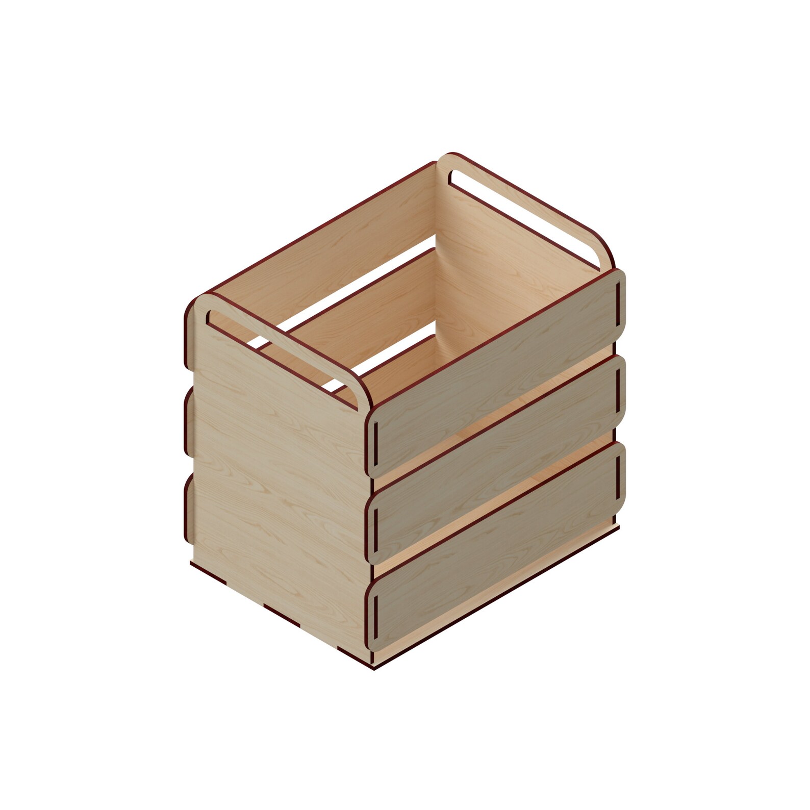 Basket / Laser Cut Files /storage Basket / Instant Download / Etsy