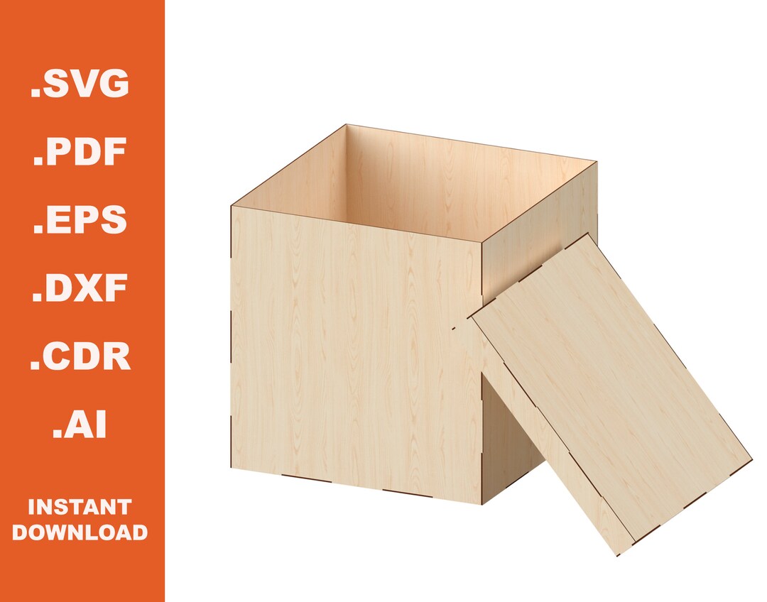 Box With Lid Square 50CM X 50CM Etsy