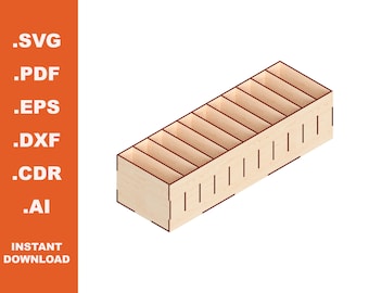 Drawer Organizer - Laser Cut Files - Instant download
