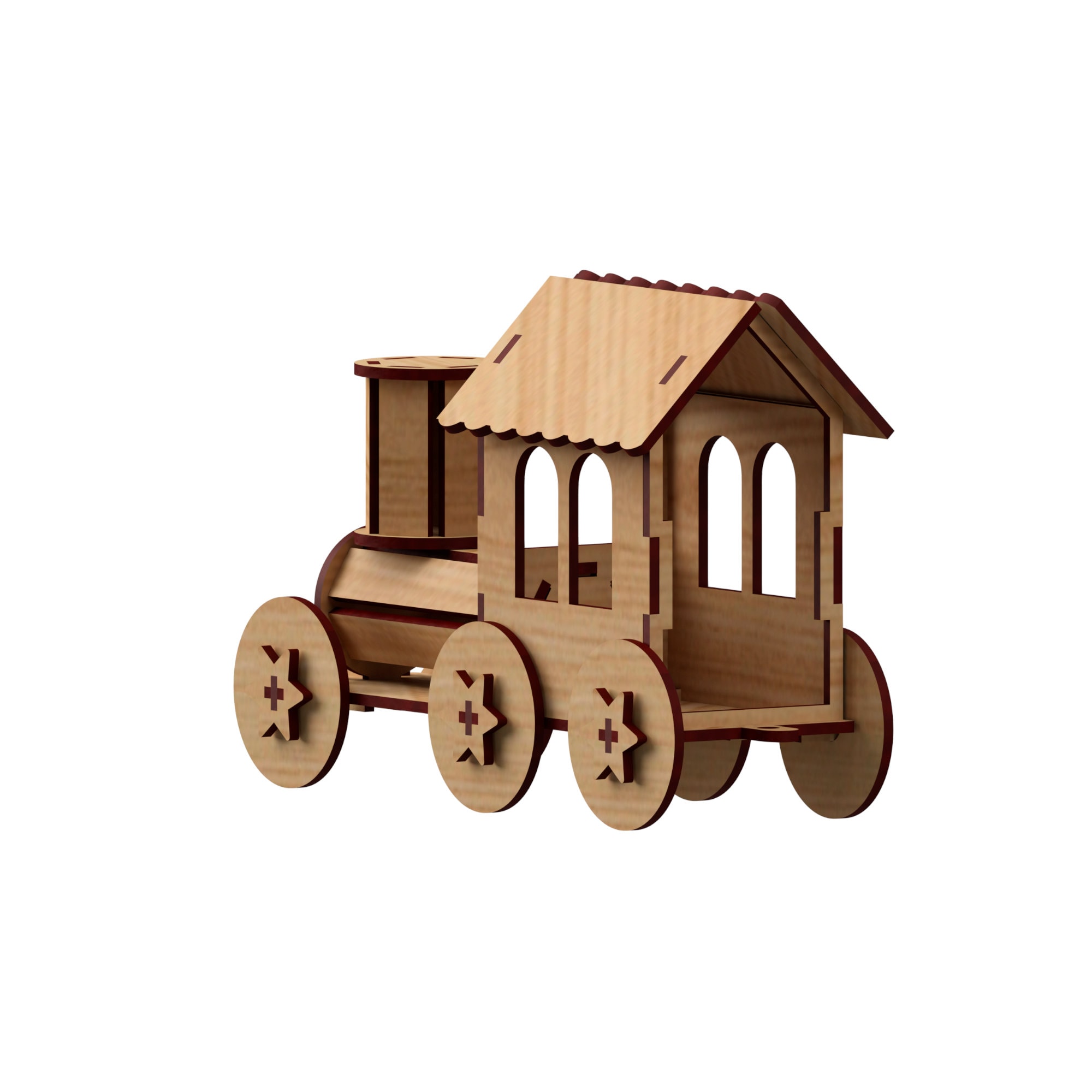 Train / Laser cut files / Instant Downloadable Etsy
