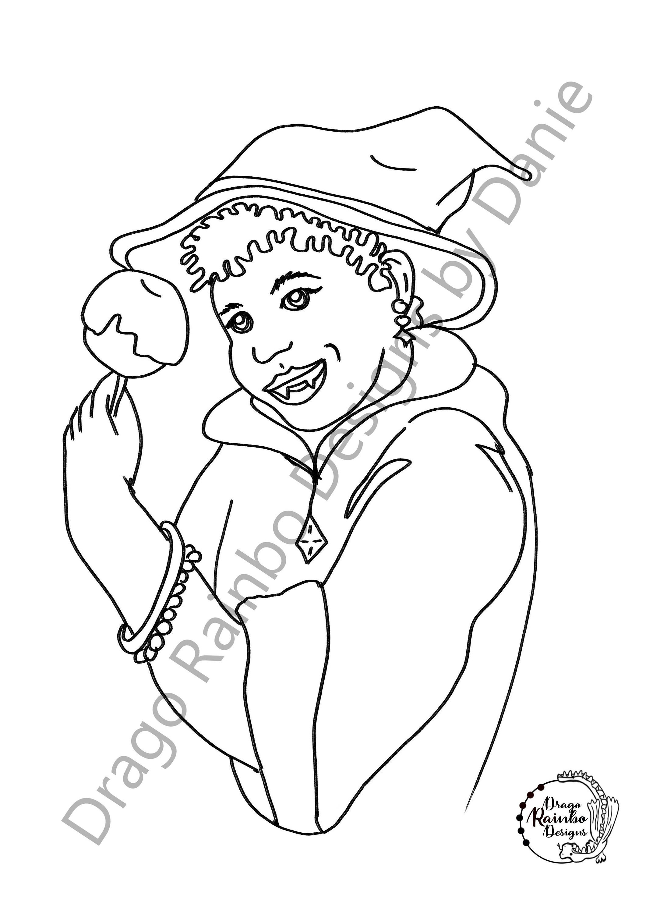Spooky Coloring Pages Fall 2022 Coloring Book Page Bundle Pdf Etsy