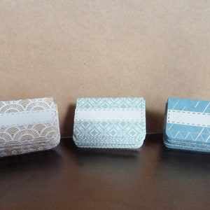 10 place mark, pattern paper, vintage, place label, choice, wedding decoration, parties, customizable, place mark