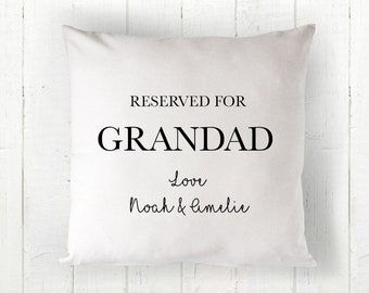 Gift Present Xmas Birthday Reserved for Gran Cushion Cover New