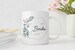 Personalised Bride Mug, Bride Gifts, Bride To Be Gifts, Bride Box Gifts, Bridal Shower Gifts For Bride, Wedding Day Gift Mug For Bride 