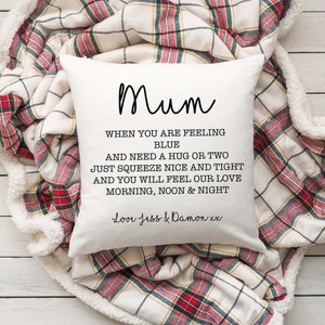 Mum Gifts, Gift For Mum, Mum Birthday Gifts, Missing You Gifts For Mum, Mum Cushion, Mum Hug Gifts, Special Mum Gifts, Mum Keepsake Gift image 3