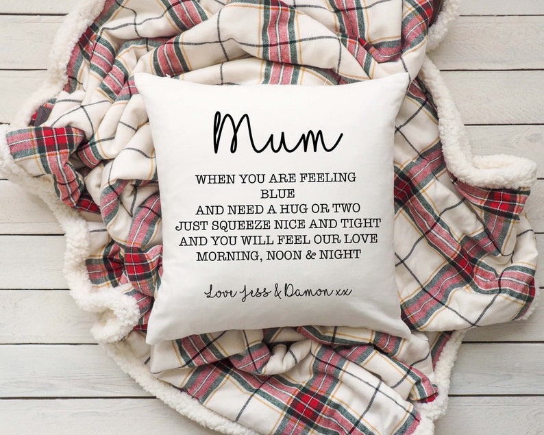 Mum Gifts, Gift For Mum, Mum Birthday Gifts, Missing You Gifts For Mum, Mum Cushion, Mum Hug Gifts, Special Mum Gifts, Mum Keepsake Gift image 3