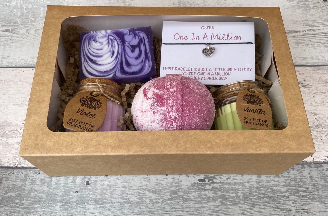 Gifts for Friends Hamper Best Friend Gifts Candle Bath Etsy