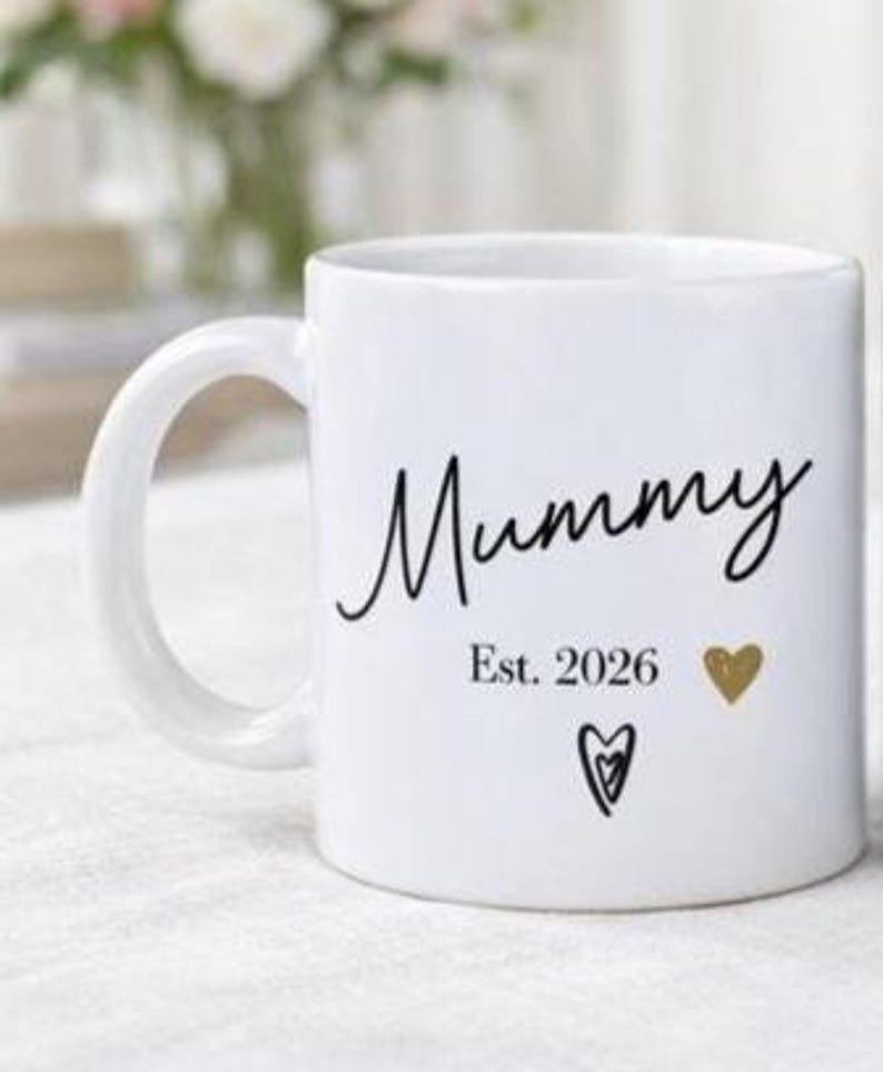 New Mum and Dad Mugs, Mummy and Daddy Mug Set, Mum To Be, Dad To Be, Mug For Parent To Be, Mummy Mug, Daddy Mug, New Parents, Baby Shower image 10