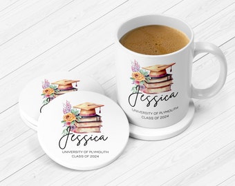 Personalised Graduation Gift - Class of 2024 Gifts -  Personalised Graduation Mug - University Gift - School Leaver Gift - 2024 School Gifts