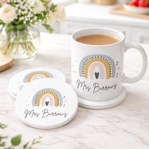 Personalised Nursery Teacher Mug - Teacher Gifts - Teacher Appreciation Gift - Graduation Gift For Teacher - Mentor Gift - Rainbow Gifts
